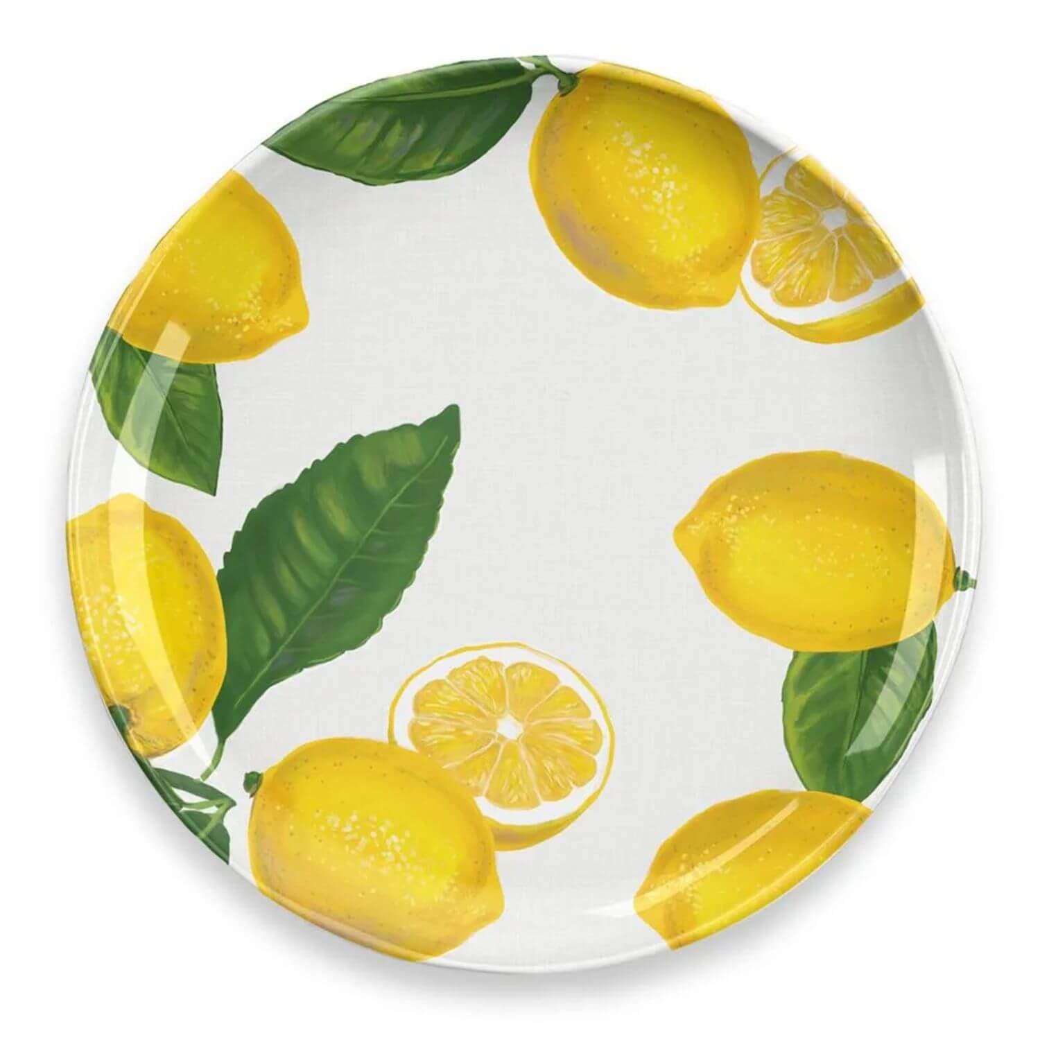 Lemon 2025 melamine plates