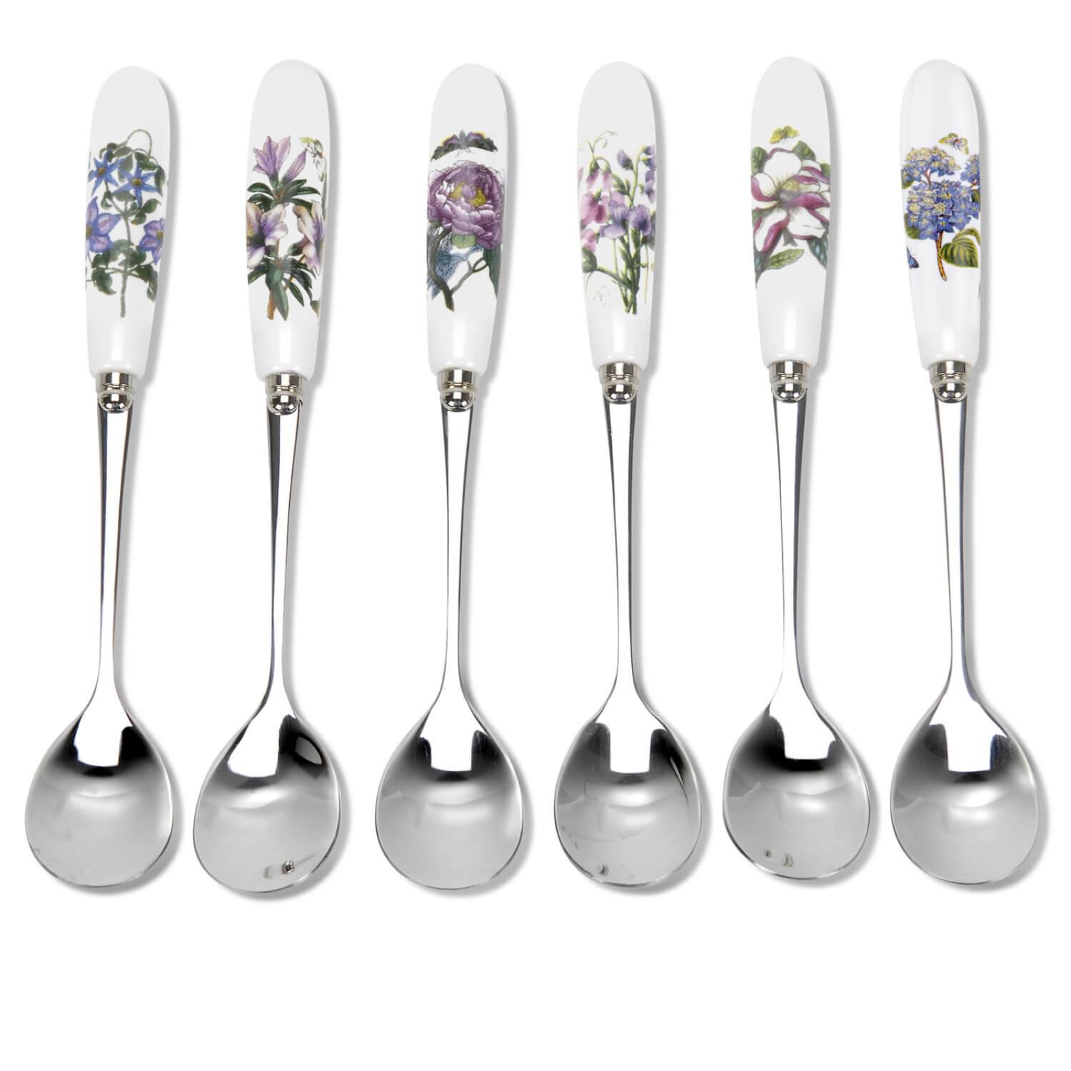 Buy Portmeirion Botanic Garden Tea Spoons Set of 6 Potters