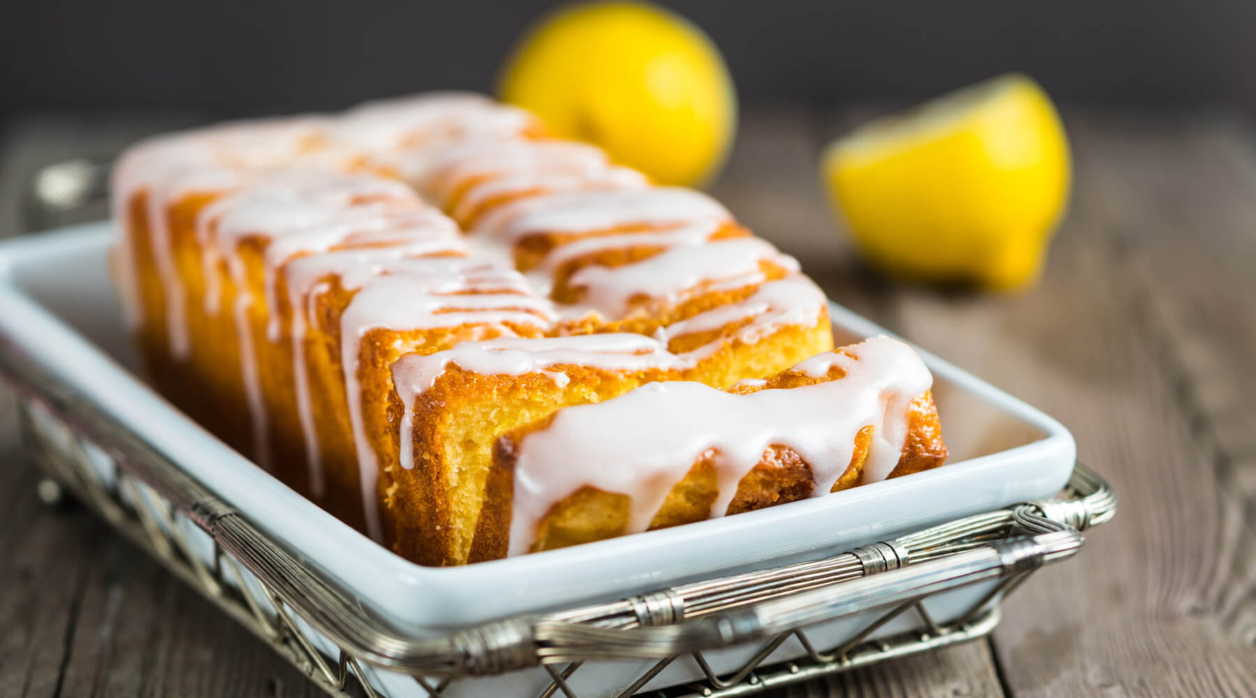 Mary Berry Lemon Drizzle Cake Easy Traybake Recipe Potters Cookshop