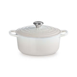 Le Creuset Signature Cast Iron 24cm Round Casserole - Meringue