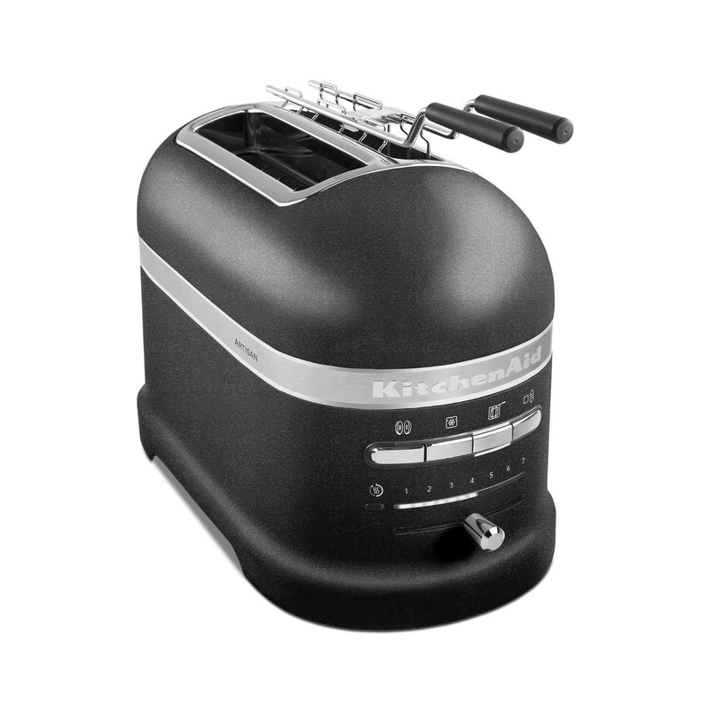 KitchenAid Artisan 5KMT2204BBK 2 Slice Toaster - Cast Iron Black