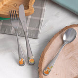 Viners The Fox 3-Piece Stainless Steel Childrens Cutlery Set