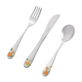 Viners The Fox 3-Piece Stainless Steel Childrens Cutlery Set