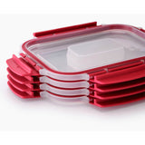 Joseph Joseph  Nest™ Lock 4-Piece 1.1 Litre Rectangular Food Container Set