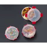 Joseph Joseph Nest™ Lock 4-Piece 1 Litre Round Food Container Set