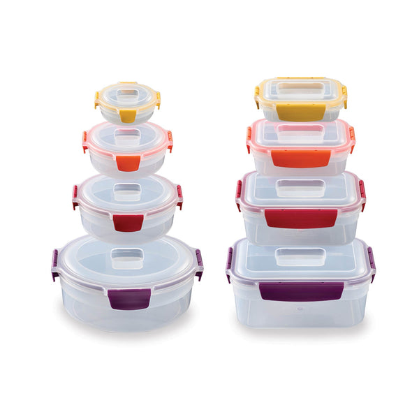 Joseph Joseph Nest™  Lock 8-Piece Mulitcolour Mixed Food Container Set