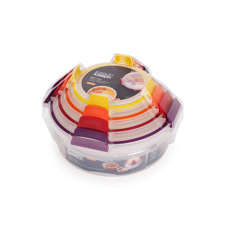 Joseph Joseph Nest™ Lock 4-Piece Multi-Size Round Food Container Set