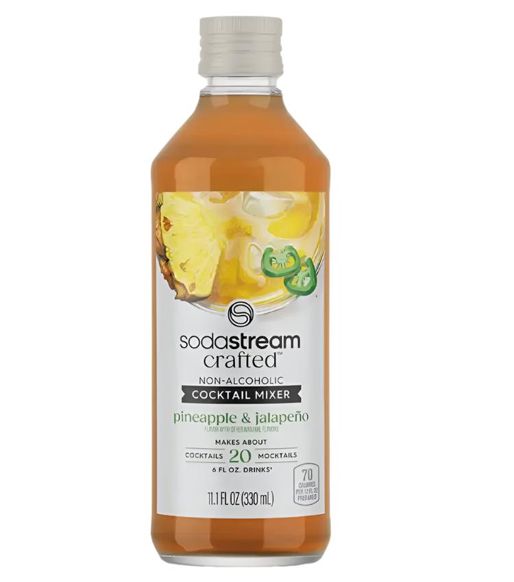 Sodastream Crafted 330ml Cocktail Mixer - Pineapple & Jalapeno