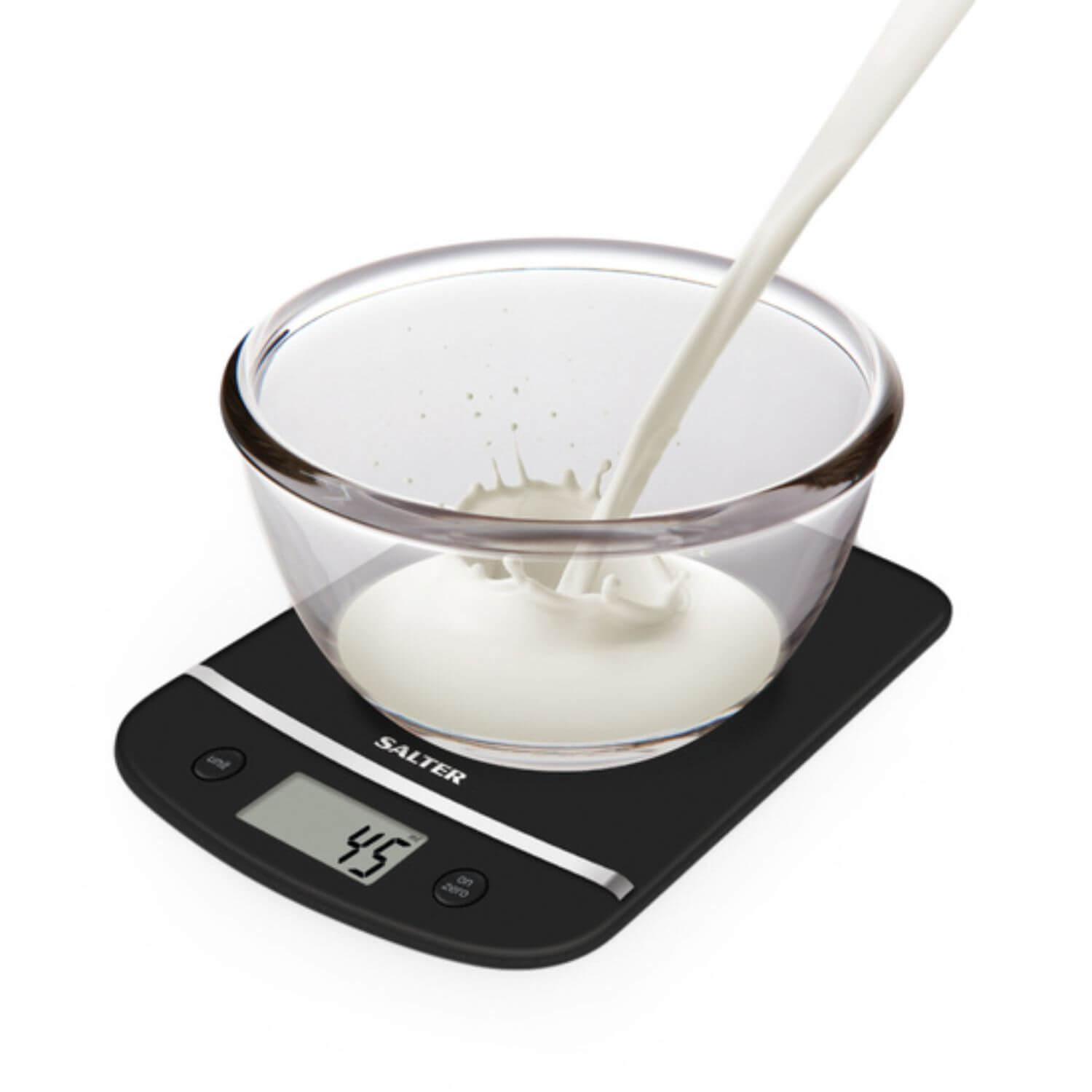 Buy Salter | 1056BKDR Aquatronic Digital 5kg Kitchen Scales - Black ...