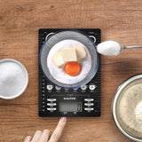 Salter 1171CNDR Conversions Digital 5kg Kitchen Scales - Black