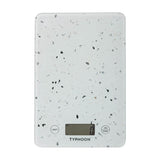 Typhoon Elements Digital Kitchen Scales - White Quartz Effect