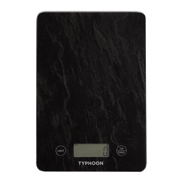 Typhoon Elements Digital Kitchen Scales - Slate Effect