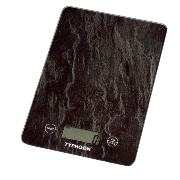 Typhoon Elements Digital Kitchen Scales - Slate Effect