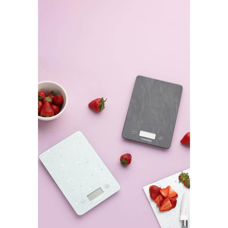 Typhoon Elements Digital Kitchen Scales - Slate Effect