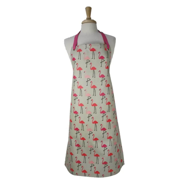 Dexam PVC Coated Wipe Clean Apron - Flamingo