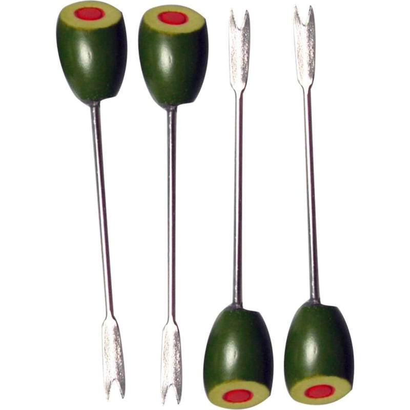 Dexam Stainless Steel Olive Picks - Set of 4