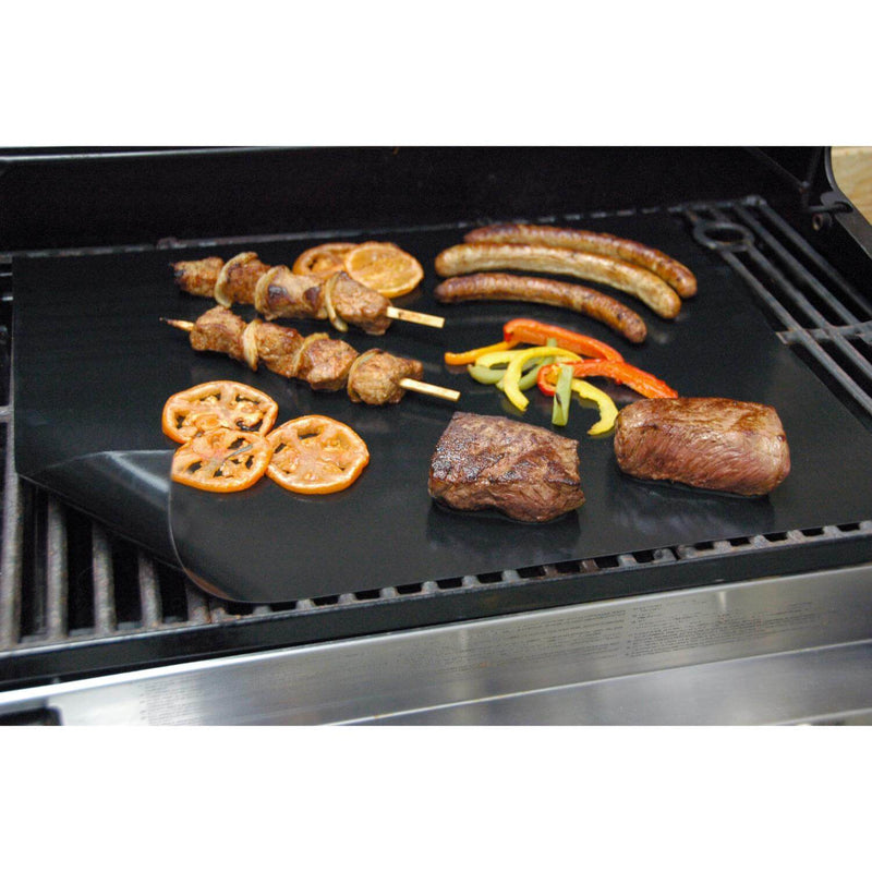 NoStik Reusable BBQ 40cm x 50cm Liner - Black