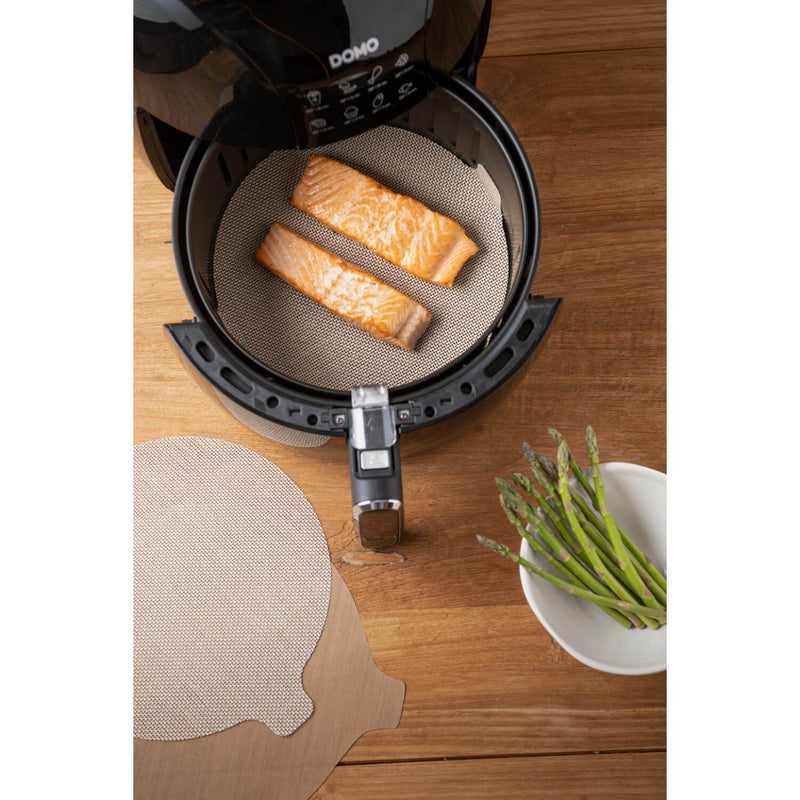 NoStik Reusable Round Air Fryer Liner - Pack of 2