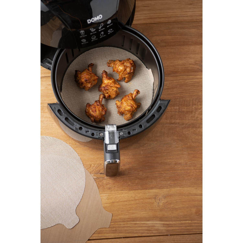 NoStik Reusable Round Air Fryer Liner - Pack of 2