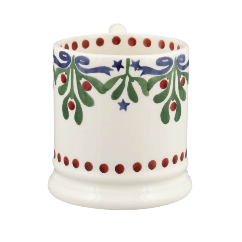 Emma Bridgewater Half Pint Mug - Mistletoe