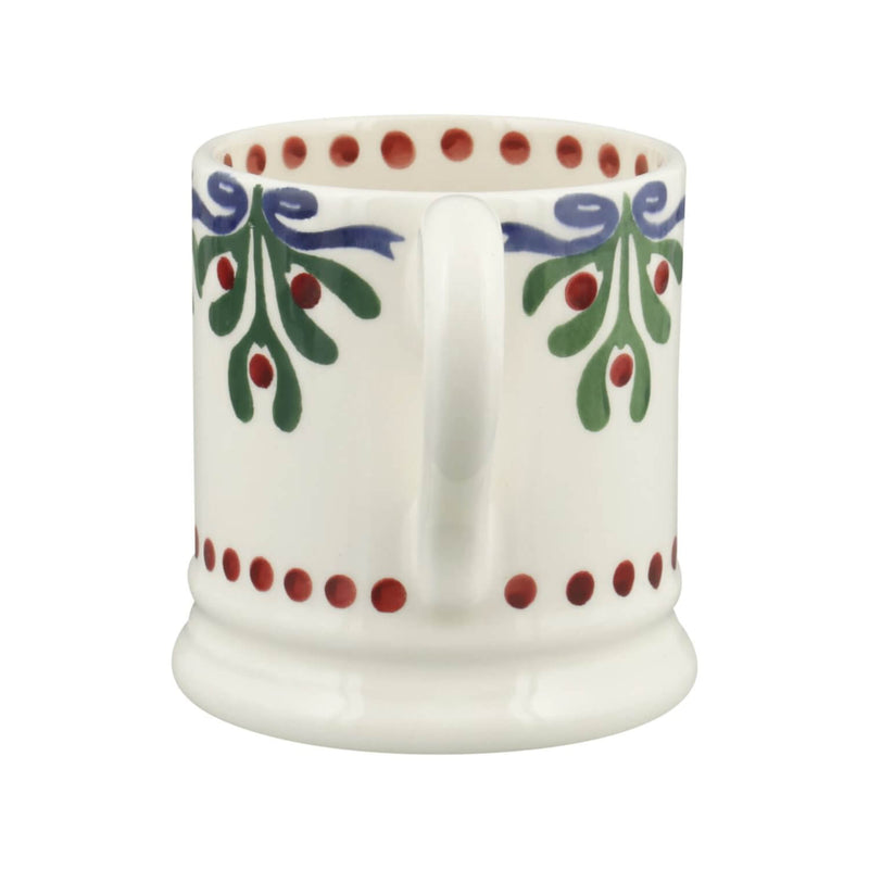 Emma Bridgewater Half Pint Mug - Mistletoe