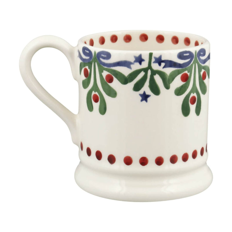 Emma Bridgewater Half Pint Mug - Mistletoe