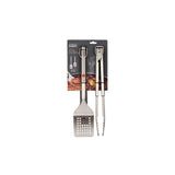 Joseph Joseph  GrillOut™ Stainless Steel BBQ 2-Piece Retractable Turner & Tongs Set