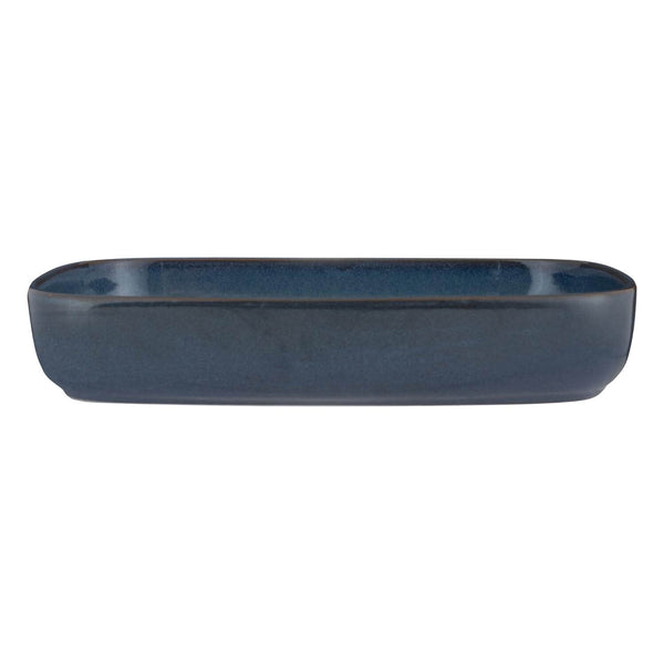 Mason Cash Reactive Blue Stoneware 31cm x 21cm Rectangle Dish