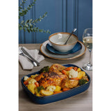 Mason Cash Reactive Blue Stoneware 31cm x 21cm Rectangle Dish