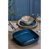 Mason Cash Reactive Blue Stoneware 24cm Square Roaster