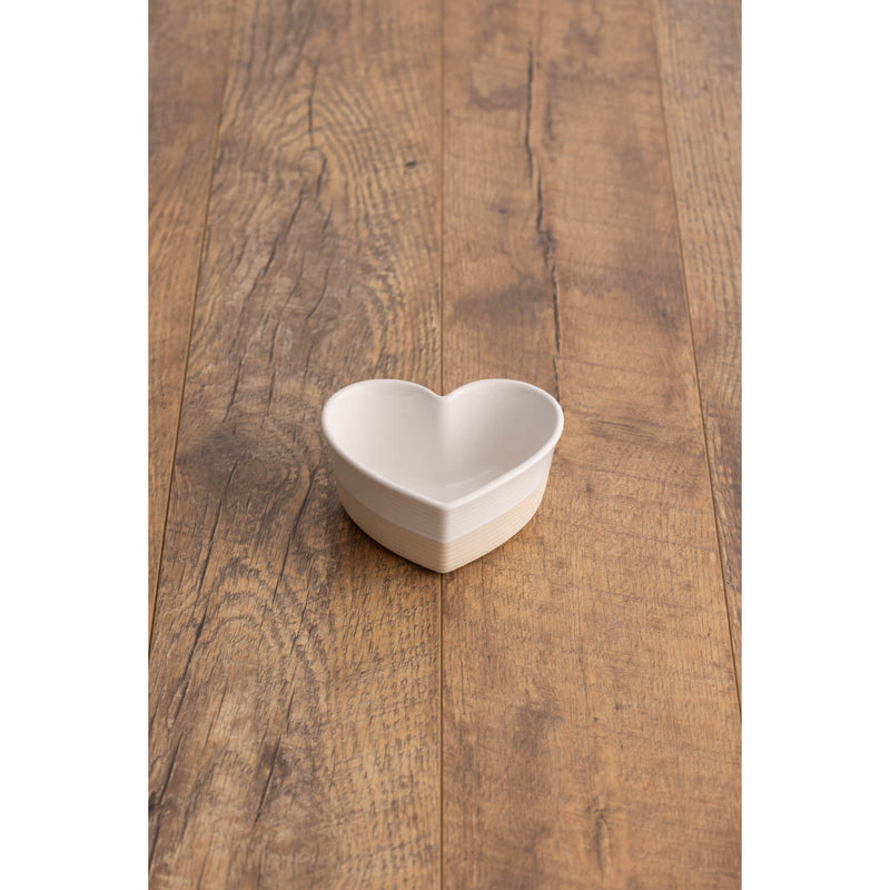 Mason Cash Stoneware Rustic Charm 14cm Heart Baker