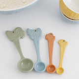 Mason Cash Stoneware Home To Roost Measuring Spoons - Set Of 4