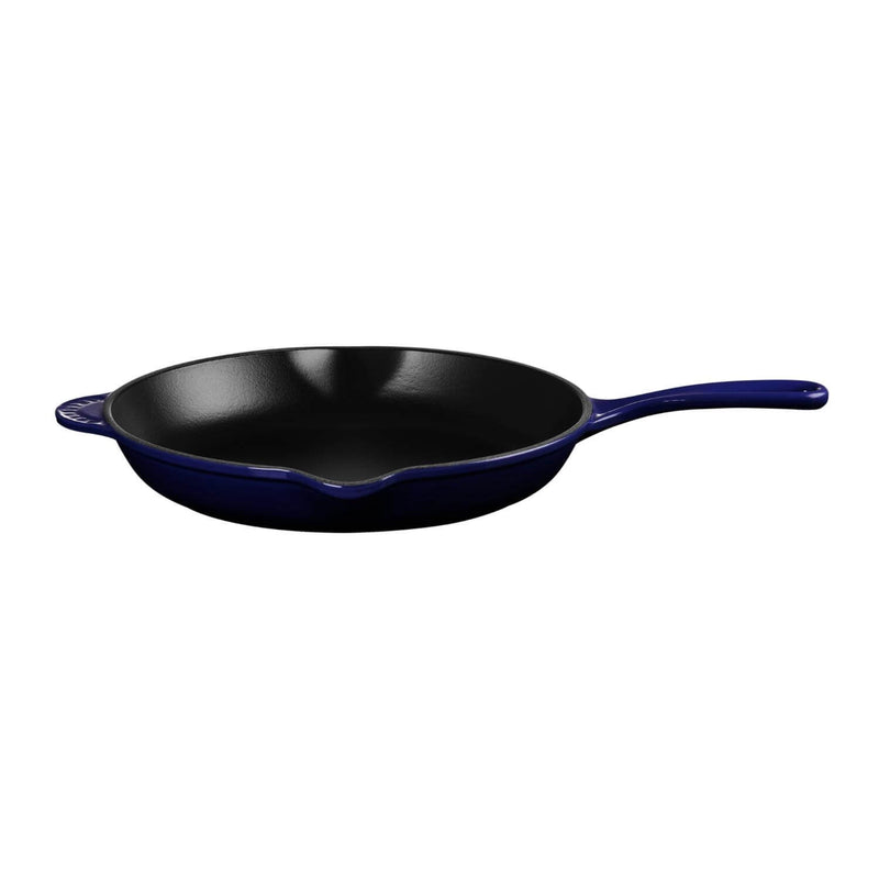 Le Creuset Signature 26cm Cast Iron Round Skillet - Indigo