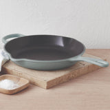 Le Creuset Signature Cast Iron 23cm Round Skillet - Sea Salt