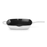 Le Creuset Signature 26cm Cast Iron Square Grillit - White