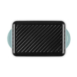 Le Creuset Traditional Cast Iron 32cm Rectangular Grill - Sea Salt