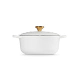 Le Creuset Signature Cast Iron 20cm Round Casserole - White