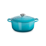 Le Creuset Signature Cast Iron 20cm Round Casserole - Teal