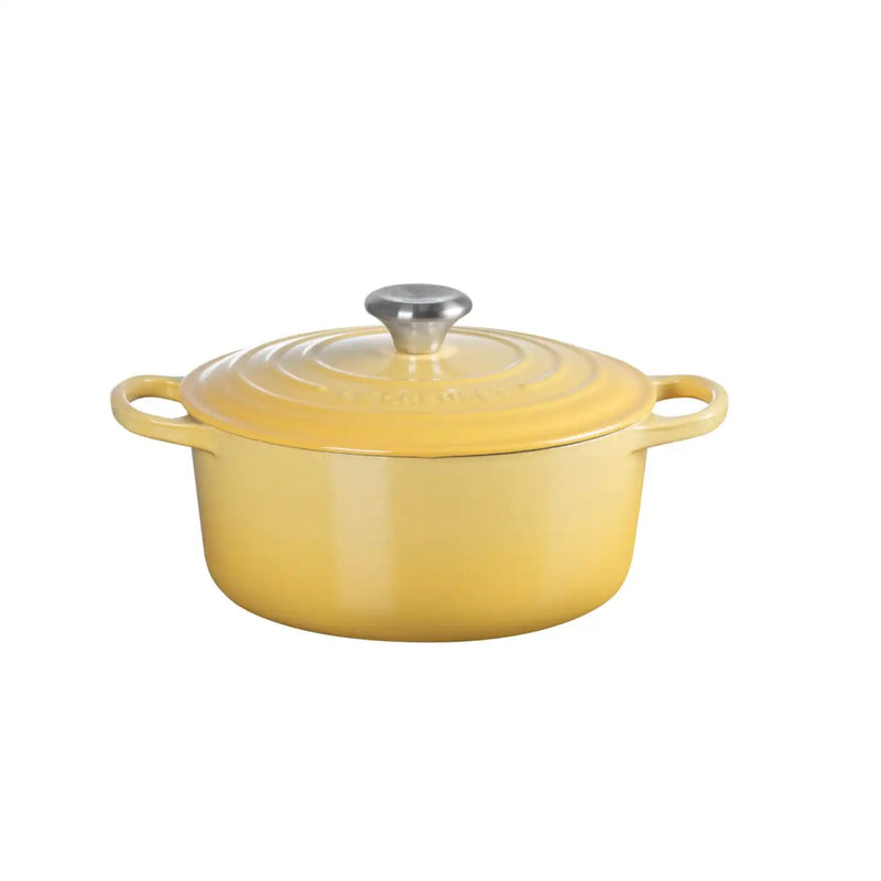 Le Creuset Signature Cast Iron 22cm Round Casserole - Camomille