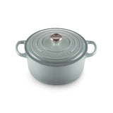 Le Creuset Signature 22cm Cast Iron Round Casserole - Sea Salt