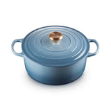 Le Creuset Signature Cast Iron 26cm Round Casserole - Chambray