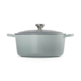 Le Creuset Signature 28cm Cast Iron Round Casserole - Sea Salt