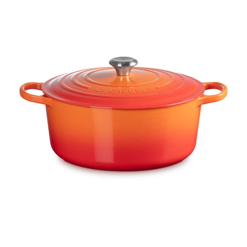 Le Creuset Signature Cast Iron 28cm Round Casserole - Volcanic