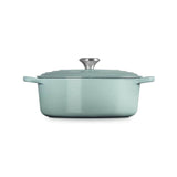 Le Creuset Signature 27cm Cast Iron Oval Casserole - Sea Salt