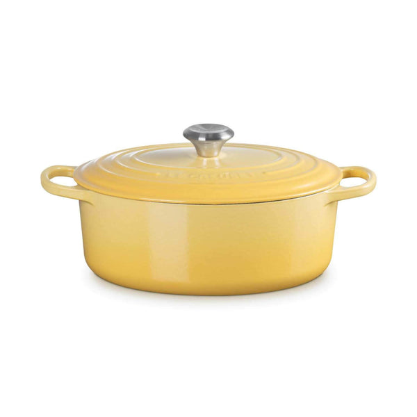 Le Creuset Signature Cast Iron 29cm Oval Casserole - Camomille