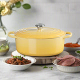 Le Creuset Signature Cast Iron 29cm Oval Casserole - Camomille