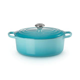 Le Creuset Signature Cast Iron 29cm Oval Casserole - Teal