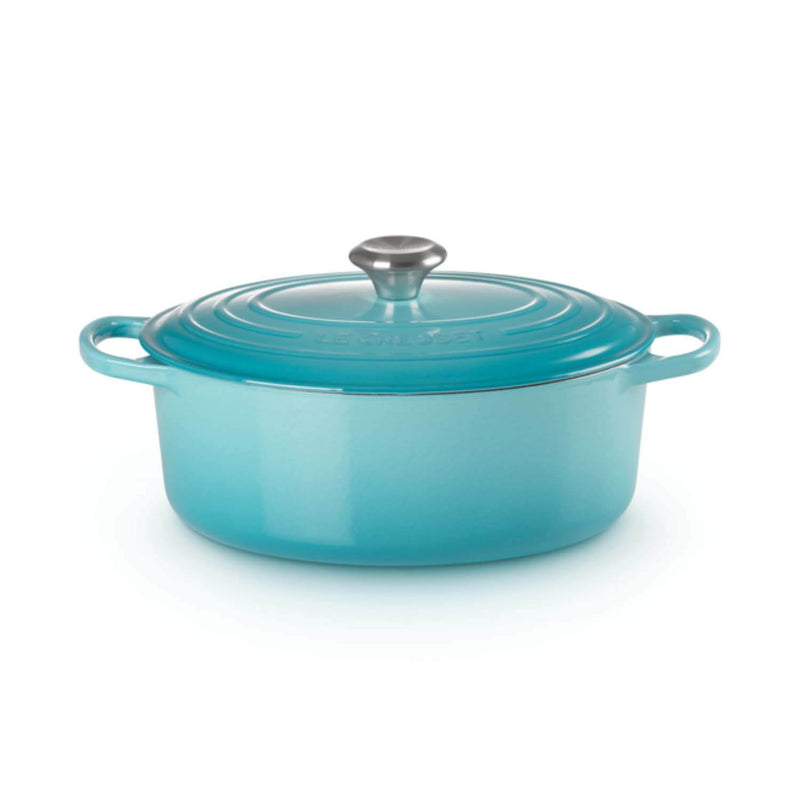 Le Creuset Signature Cast Iron 29cm Oval Casserole - Teal