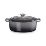 Le Creuset Signature Cast Iron 29cm Oval Casserole - Flint