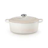 Le Creuset Signature Cast Iron 29cm Oval Casserole - Meringue